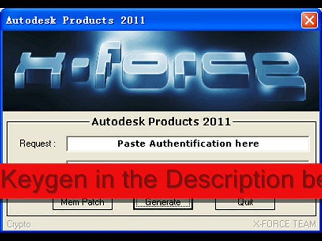 autocad 2011 xforce keygen 64 bit download